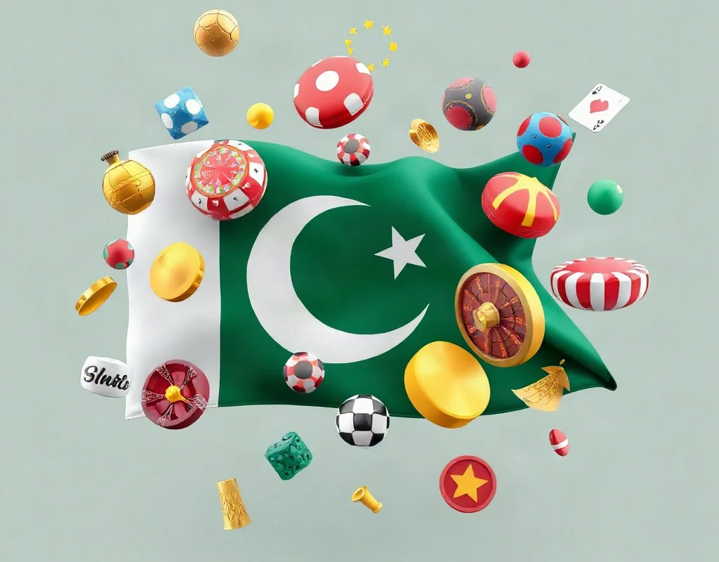 Top online casino sites in Pakistan comparison icons