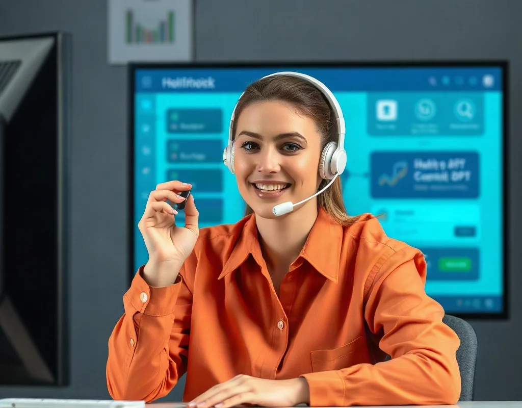Person contacting customer support to recover a hacked account