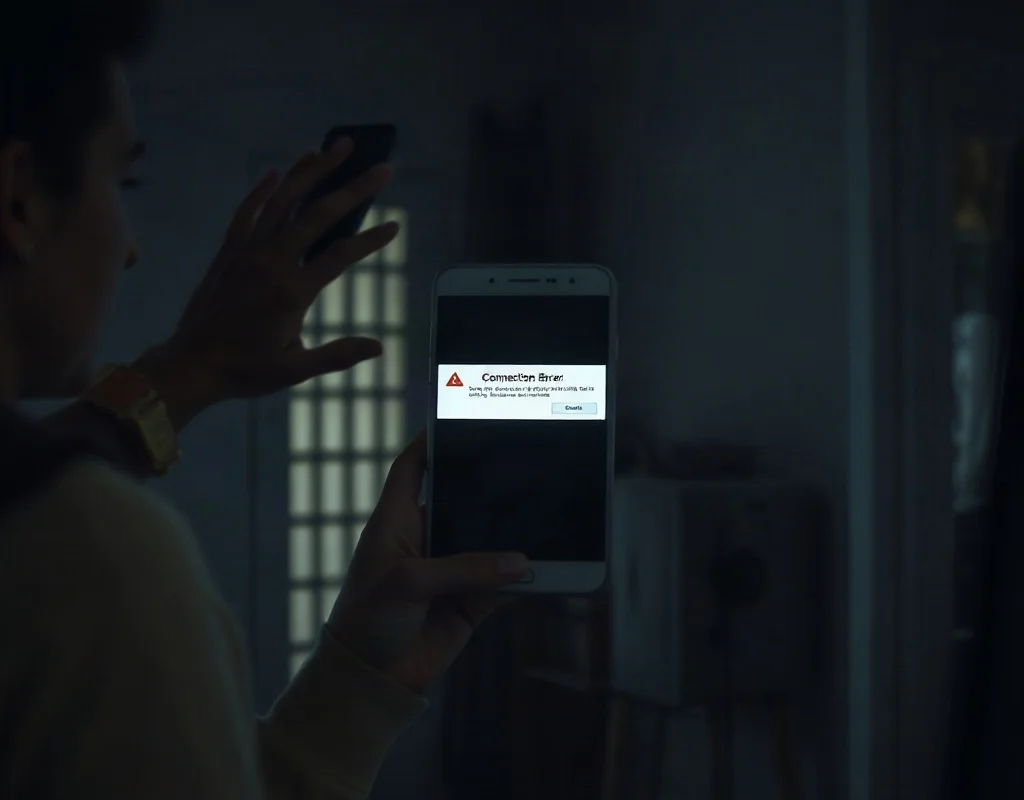 User facing PK68 connection problem on mobile phone in Pakistan