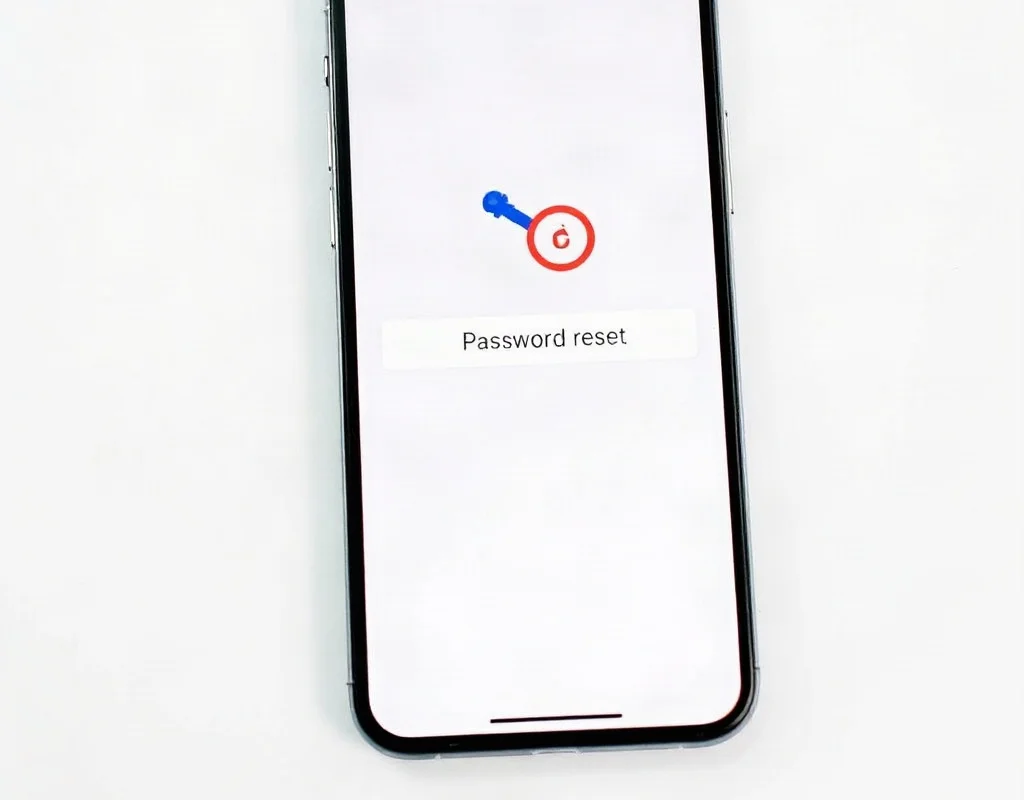 Resetting PK68 login password on mobile