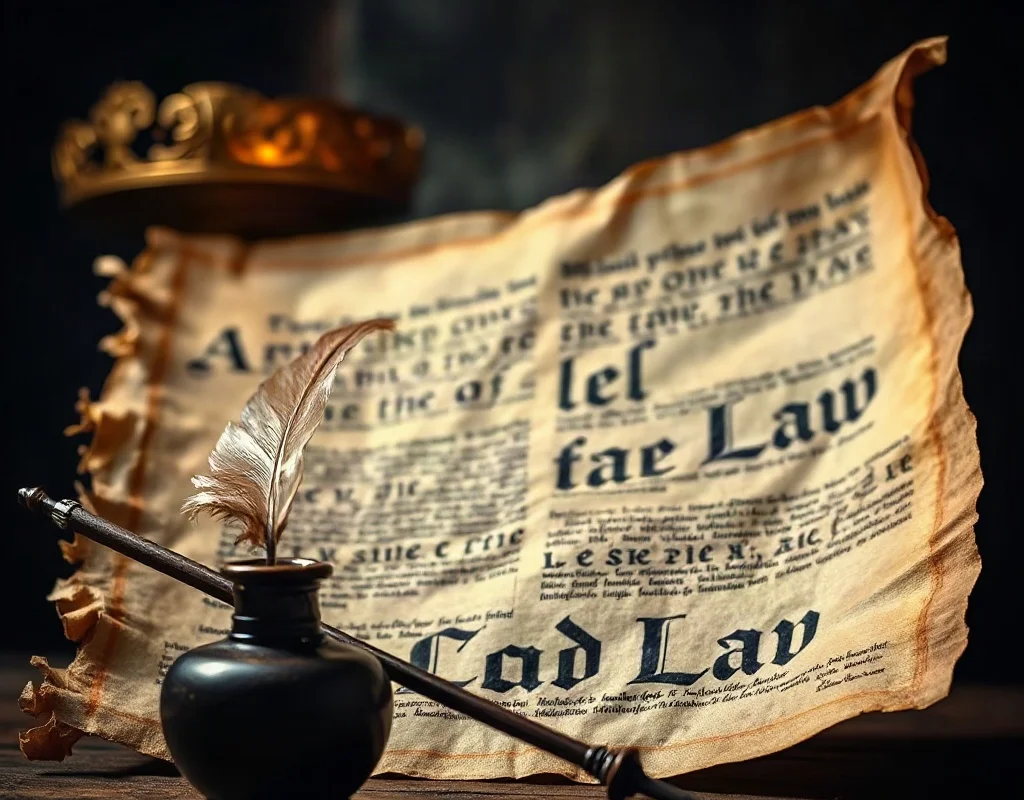 Old legal document symbolizing Pakistan's gambling laws